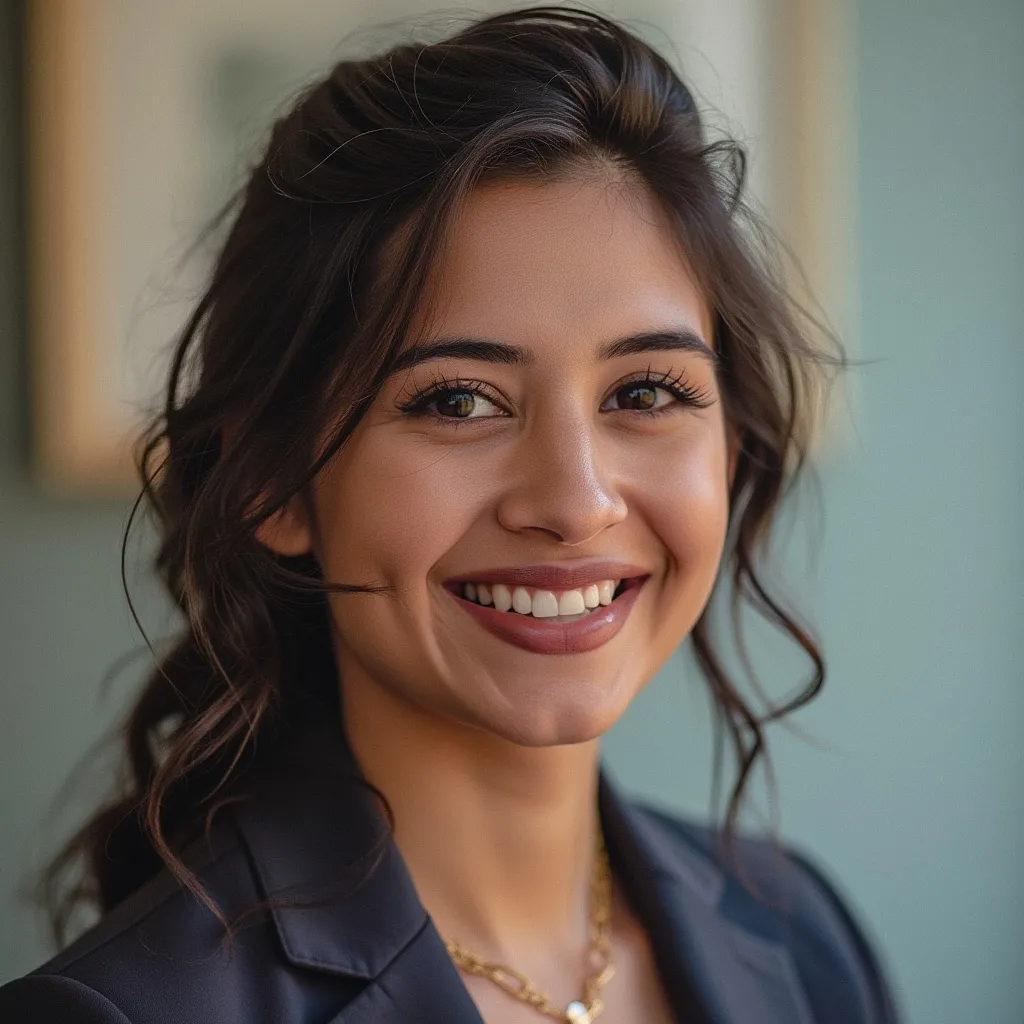 Retrato profesional de Sofia Vargas
